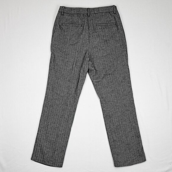 Sz8 L.L. Bean Herringbone Tween Pants Trousers - Picture 3 of 6